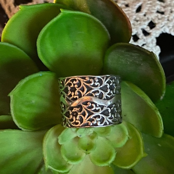 Silpada vine cuff ring R1741 - Picture 3 of 7